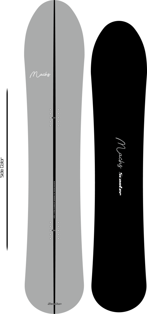 Scooter Snowboard – Freeride authentic